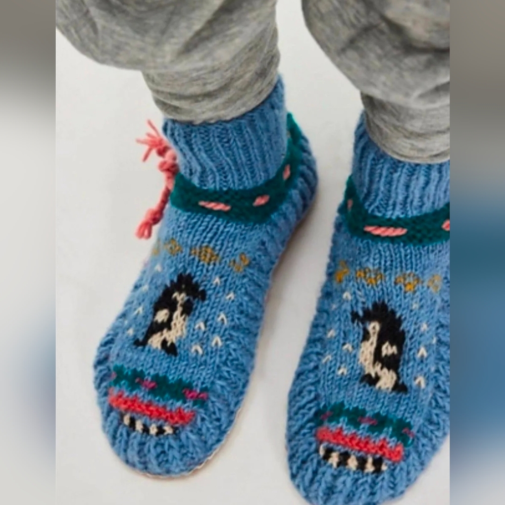 Free People Furry Friends Slippers